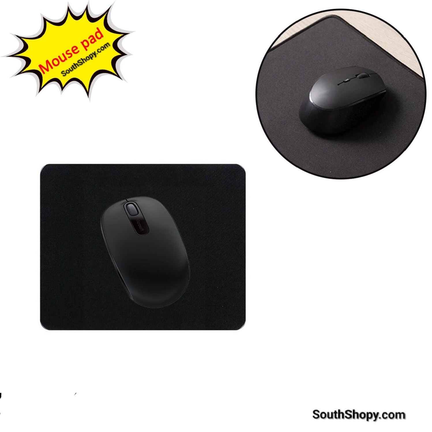 Simple Mouse Pad Used For Mouse While Using Computer, soft cloth.