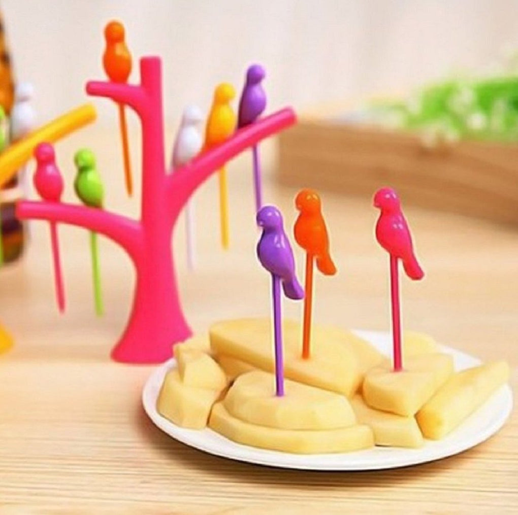 Bird Fork | Kids fruit fork | Table Decor, Best Gift Product