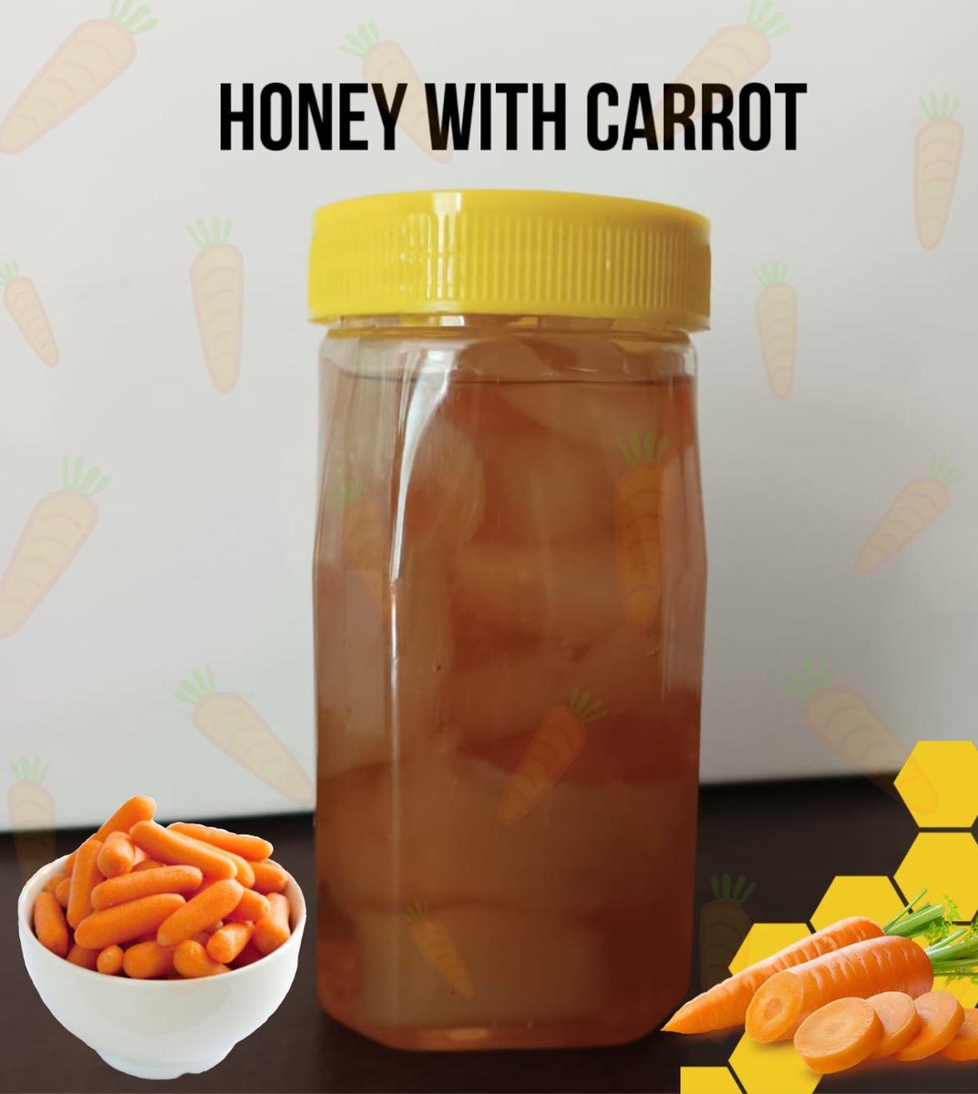 Honey with Carrot | Premium Carrot Honey Delight